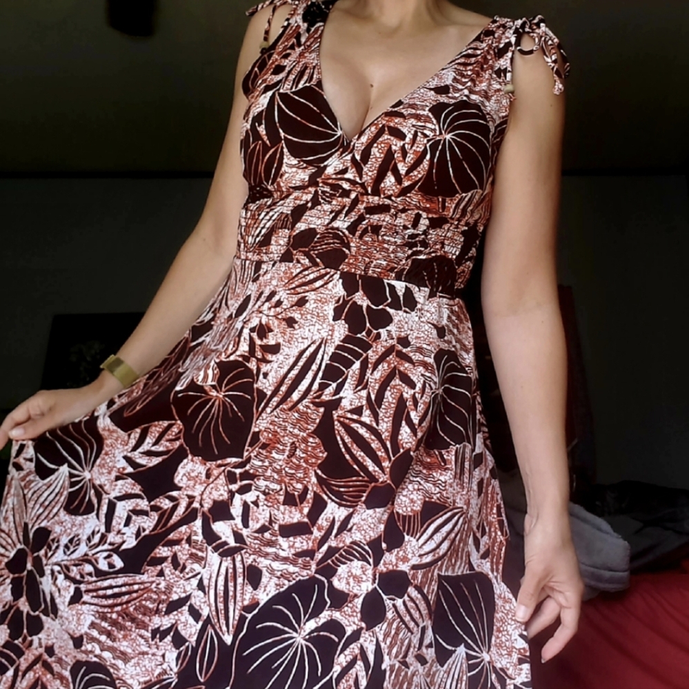 Speechless Tropical Sundress Size M - Picture 1 of 7